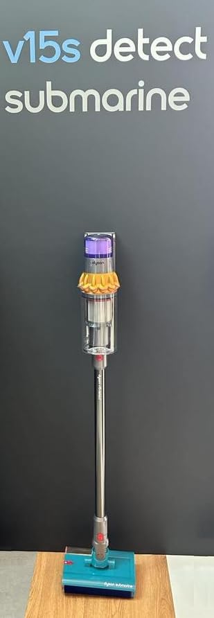 Dyson V15s Detect V15 Submarine, Aspirapolvere, Grigio